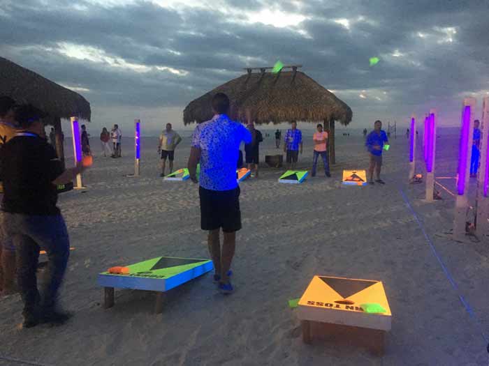 Nightspiker Glow Voleyball for your events